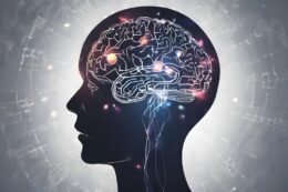 Digital brain visualisation symbolising artificial intelligence helping employees work more efficiently and improve productivity.